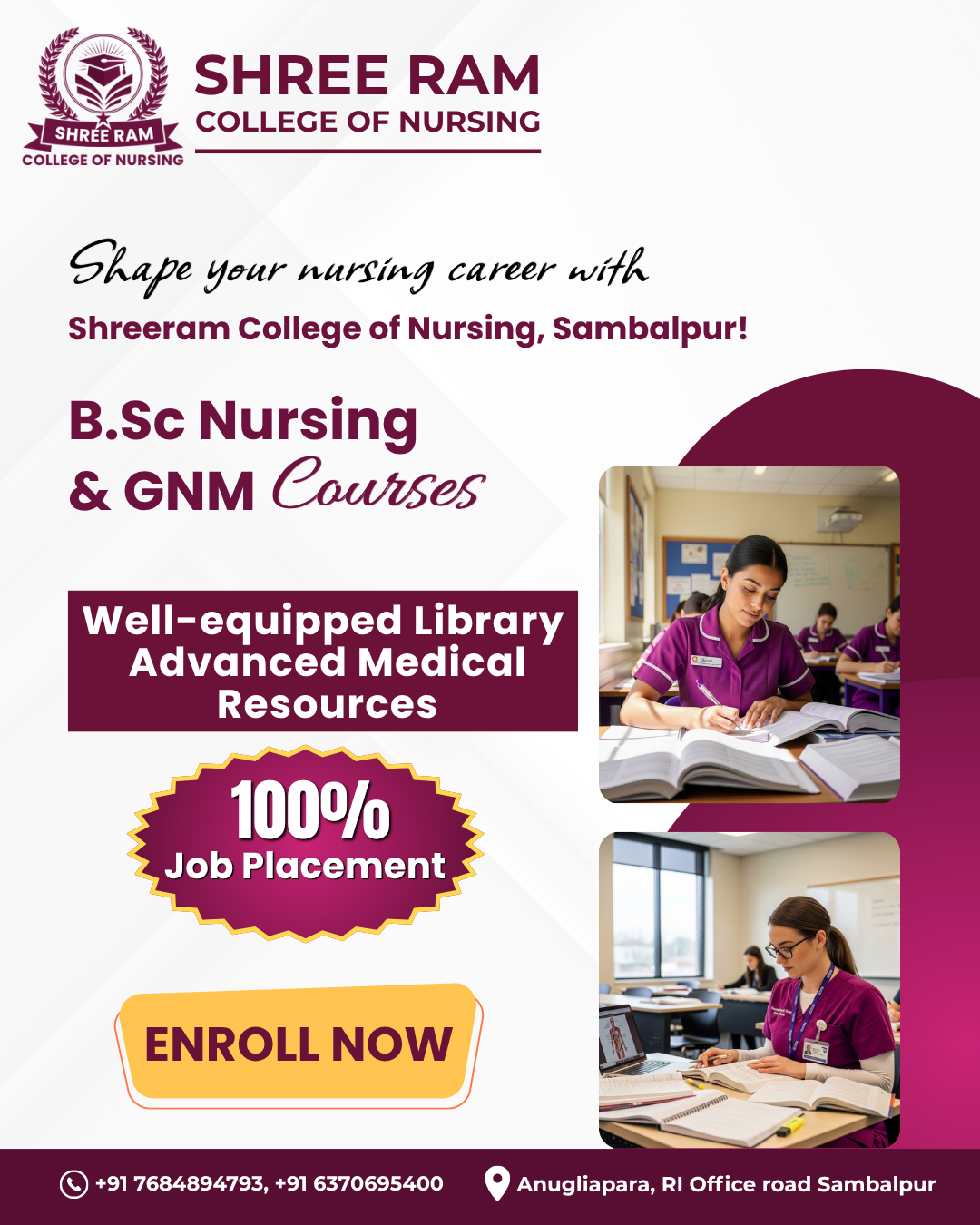 Shape your nursing career with